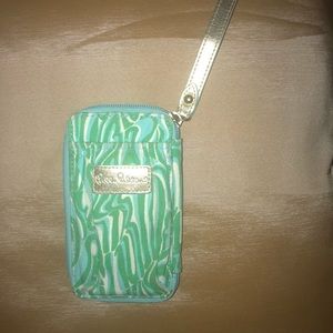 Lilly Pulitzer wrist wallet